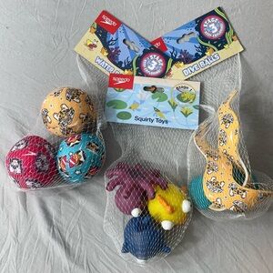 Speedo Unisex Water Play Toys - three sets